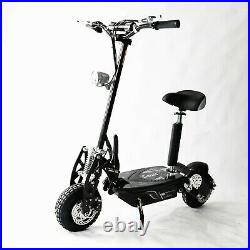 Gauss Electric Scooter Powerboard E Scooter 36 48v 1000W Black Off-road Tyres