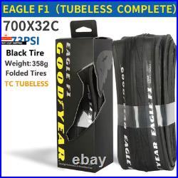 Goodyear Eagle F1 Road Bike Tire Tubeless/Tube Tyre 700X25/28/30/32C Bicycle Fol