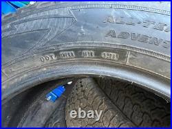 Goodyear Wrangler All Terrain Adventure LR 255/60/20 m+s 5 tyres driven 100 m