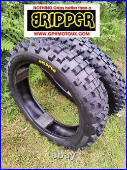 Gripper Pair Firm Front +firm Rear Enduro Tyres Road Legal 90/100-21 & 140/80-18 Gripper Pair Firm Front +firm Rear Enduro Tyres Road Legal 90/100-21 & 140/80-18