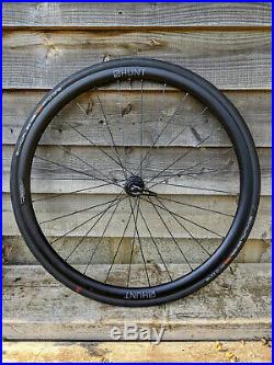 HUNT 30 Carbon Gravel Disc road bike wheels with new Schwalbe tubeless tyres