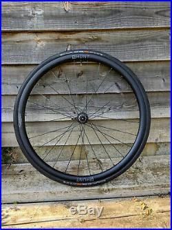 HUNT 30 Carbon Gravel Disc road bike wheels with new Schwalbe tubeless tyres