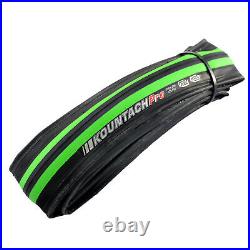 KENDA Kountach K1092 700 x 23C Road Bike Bicycle Folding Tire Tyre, Black/Green