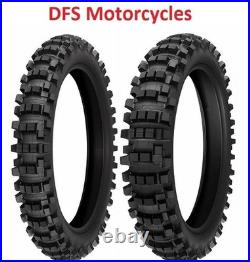 KENDA Trakmaster K760 90/90 -21 & 120/100-18 Motorcycle Tyre Pair Road Legal