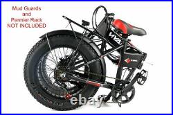 M0320F Black FAT TYRES E Bike, Road Legal E Bike