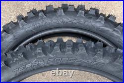 MITAS Terra Force EF 140-18 & 21 Green stripe (FIM+ROAD LEGAL) Enduro TYRE COMBO