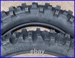 MITAS Terra Force EF 140-18 & 21 Green stripe (FIM+ROAD LEGAL) Enduro TYRE COMBO