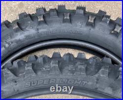 MITAS Terra Force EF 140-18 & 21 Green stripe (FIM+ROAD LEGAL) Enduro TYRE COMBO