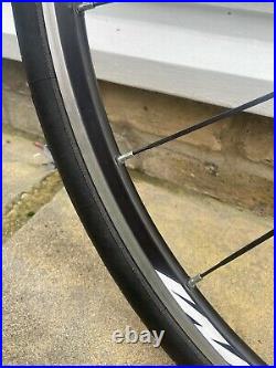 Mavic Aksium 700C Road Clincher Front Rear wheelset + Tyres (USED FOR 50+ MILES)
