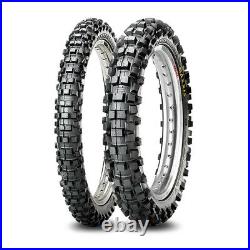 Maxxis MaxxCross IT Tyres PAIR 110/100-18 + 80/100-21 Road Legal Enduro MX