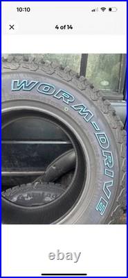 Maxxis Worm-Drive All Terrain 27x8.50R14 95Q 6PR Brand New X4 Dot 2023