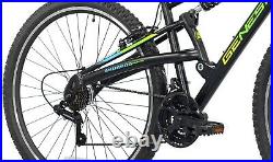 Men's 29 Abstract Mountain Pro Bike Off Road Tires 21-Speed Bicycle, Black