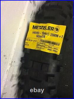 Metzeler 6 Extreme Day Enduro Tyre Pair Road Legal 18 (140/80) 21 (90/90)
