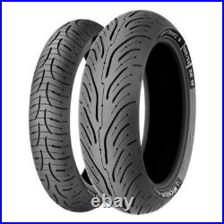 Michelin Motorcycle Tyres Pilot Road 4 120/70/ZR17 & 160/60/ZR17 Pair Deal New