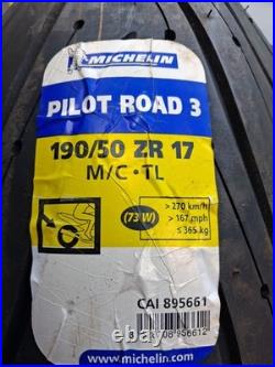 Michelin Pilot Road 3 Never Been Used, I Stored in The House