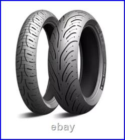 Michelin Pilot Road 4 120/70ZR17 (58W) & 160/60ZR17 (69W) Motorcycle Tyre Pair