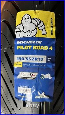 Michelin Pilot Road 4 Rear Tyre 190/55 ZR17 (75W) Brand New
