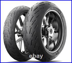 Michelin Pilot Road 5 120/70ZR17 (58W) & 160/60ZR17 (69W) Motorcycle Tyre Pair