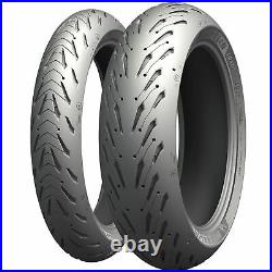Michelin Road 5 120/70 ZR17 (58W) & 190/55 ZR17 (75W) Pair Motorcycle Tyres