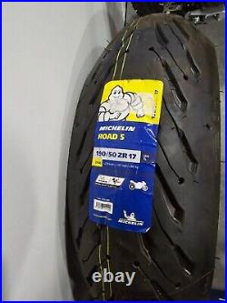 Michelin Road 5 190/50 ZR 17 Rear Motorcycle Bike Tyre (73 W) TL