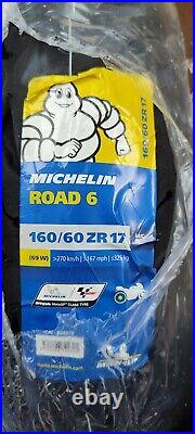 Michelin Road 6 Motorcycle Motorbike Tyre 160/60zr17 160 60 17