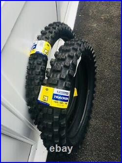 thumbnail interactive-video image 1 of Michelin Enduro Medium Tire Set – 140/80-18 & 90/90-21 Front & Rear Combo For Off-Road & Trail 1 of 6