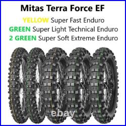 MotoX Off Road Tyre Mitas Terra Force EF 140/80-18 70R TT Green Rear MotoX Off Road Tyre Mitas Terra Force EF 140/80-18 70R TT Green Rear
