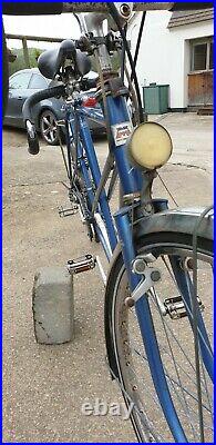 Motobecane vintage tandem 70s serviced new tires touring road bicycle L'eroica