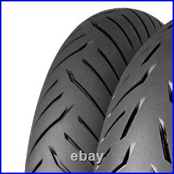 Motorcycle Tyres 120/70ZR17 58W & 180/55ZR17 73W TL Conti Road Attack 4 Pair