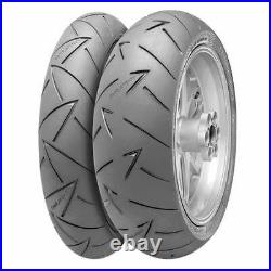 Motorcycle Tyres CONTI ROAD ATTACK 2 120/70 ZR17 & 190/55 ZR17 Pair Deal NEW
