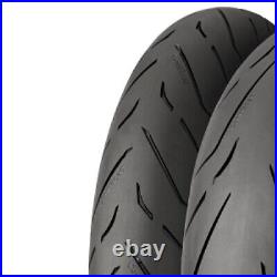 Motorcycle Tyres Continental Conti Road 100/80 -17 52S & 130/70 -17 62S Pair Motorcycle Tyres Continental Conti Road 100/80 -17 52S & 130/70 -17 62S Pair