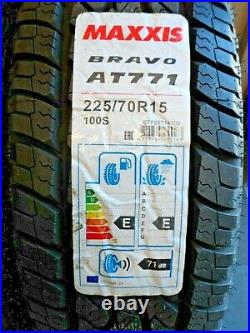 NEW 225/70R15 2257015 MAXXIS BRAVO AT771 ALL TERRAIN 4x4 OFF ROAD TYRE