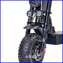 NEW HS13Plus 8000W ALL TERRAIN Off Road 13 Fat Tyre Oil Spring & Brakes LCD LED