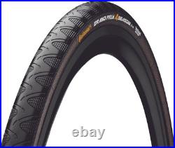 NEW PAIR Continental Grand Prix 4 Season Folding 700x25 Tires + Schwalbe Tubes