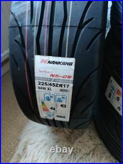Nankang NS-2R Semi Slick Road/Track Tyre 225/45R17 Set Of 4