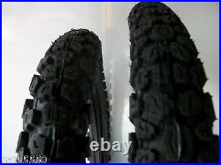 New Honda MTX125 Front & Rear Road legal Tyres 2.75-21 & 4.10 18 Mtx 125 mtx200