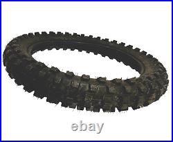 New Top Quality 80/100-12 Motorcycle Rear Tire & Tube Dirt Pit Bikes Off-roading