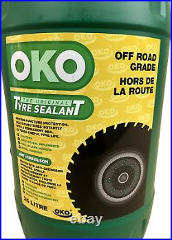 Oko 25 Litre Off Road Drum & Pump Tyre Sealant Stop Punctures