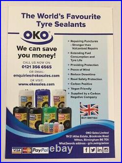 Oko Off Road 1250ml Tyre Sealant Case 12 Bottles Prevent Punctures Farming Oko Off Road 1250ml Tyre Sealant Case 12 Bottles Prevent Punctures Farming