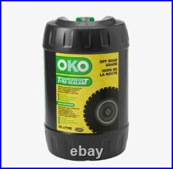 Oko Off Road 25 Litre Heavy Duty Tyre Sealant Drum Farming Tractor Lawnmower Oko Off Road 25 Litre Heavy Duty Tyre Sealant Drum Farming Tractor Lawnmower