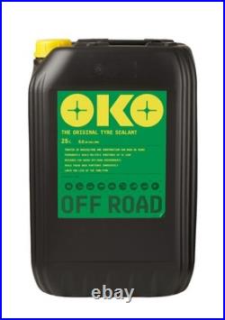 Oko Off Road 25 Litre Tyre Sealant Drum & 250ml Pump Prevent Punctures - Farm Oko Off Road 25 Litre Tyre Sealant Drum & 250ml Pump Prevent Punctures - Farm