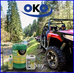 Oko Off Road 25 Litre Tyre Sealant Drum & 250ml Pump Prevent Punctures - Farm
