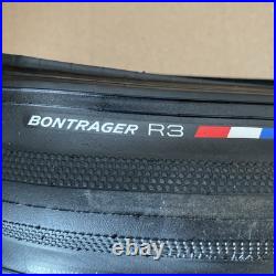 PAIR OF BONTRAGER R3 HARD-CASE LITE, TUBELESS READY ROAD TYRE, 700 x 28c. NEW