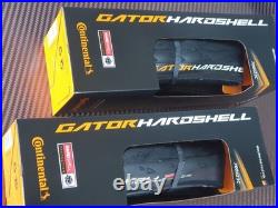 (Pair of) Continental Gatorskin Hardshell Tyres 700x23c Road Bike (Folding) NEW