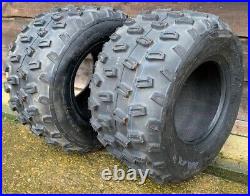 Pair of Rear Maxxis OFF ROAD Quad ATV Tyres 20x10x9