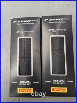 Pirelli P Zero Race RS Road Bike Tyre 700 x 28 Black Clincher (700x28c) x2