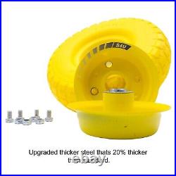 Puncture Proof Sack Truck Wheels 2 x 10 Trolley Tyre 2 Split Pins Heavy Duty Puncture Proof Sack Truck Wheels 2 x 10 Trolley Tyre 2 Split Pins Heavy Duty