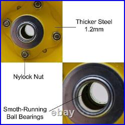 Puncture Proof Sack Truck Wheels 2 x 10 Trolley Tyre 2 Split Pins Heavy Duty Puncture Proof Sack Truck Wheels 2 x 10 Trolley Tyre 2 Split Pins Heavy Duty