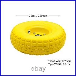 Puncture Proof Sack Truck Wheels 2 x 10 Trolley Tyre 2 Split Pins Heavy Duty Puncture Proof Sack Truck Wheels 2 x 10 Trolley Tyre 2 Split Pins Heavy Duty