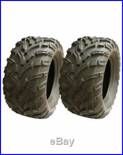 Quad tyres 25x11-12 6ply Wanda E marked road legal extra wide offroad set of 2